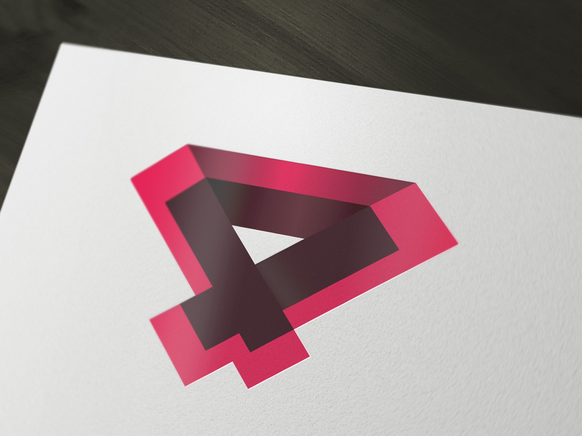 designs4music.com logo mockup